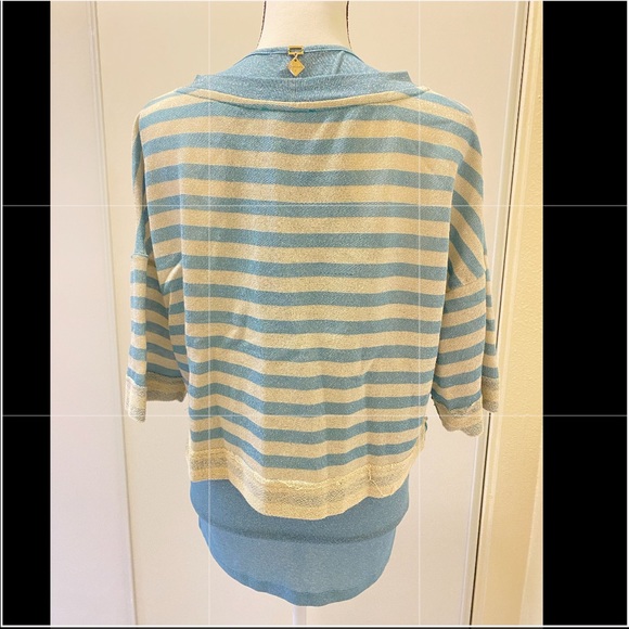 NWT Italian 2-pieces Tunic Top (size Small) - Picture 2 of 7